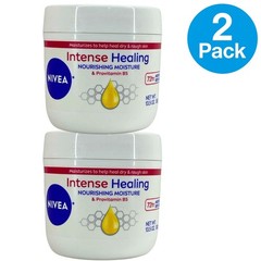 Nivea Intense Healing Body Cream Nourishing Moisture Provitamin B5 13.5oz 2 Pack