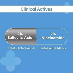 The Derma Co Sali-Cinamide Anti-Acne Face Wash with 2% Salicylic Acid 80ml