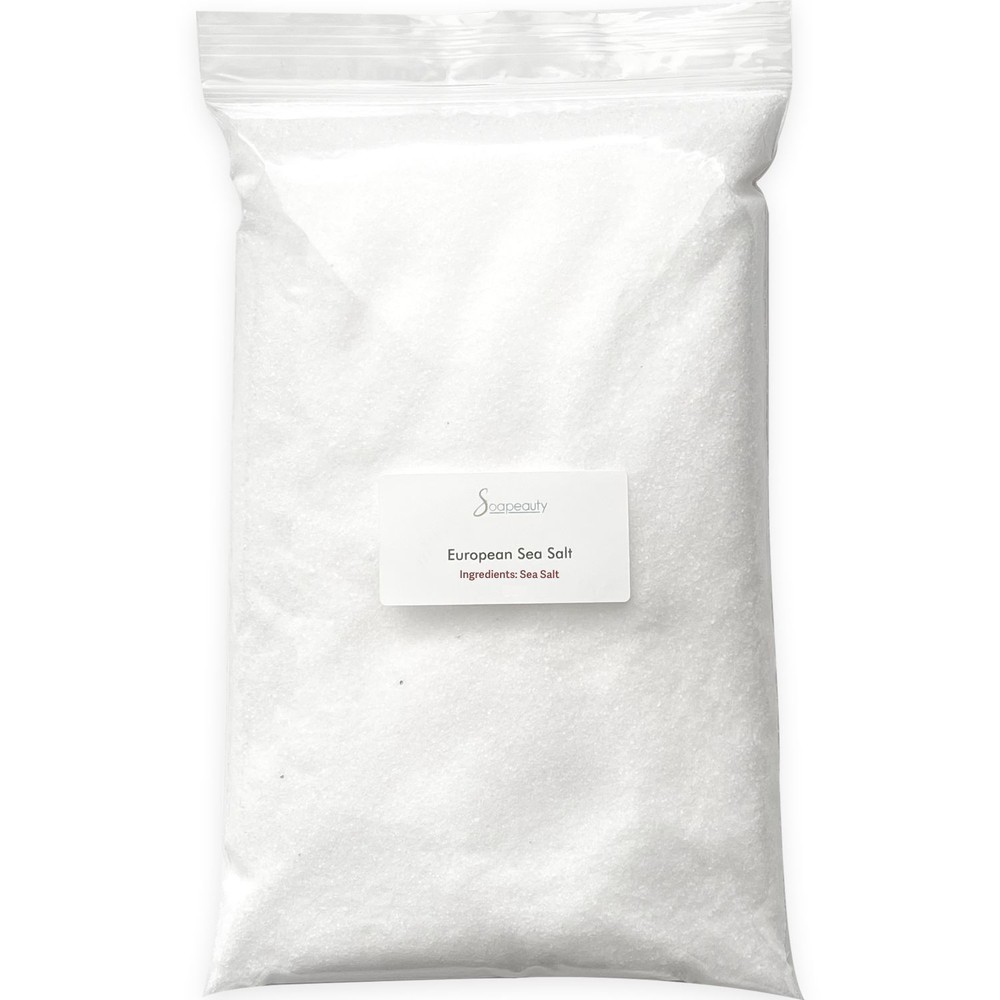 EUROPEAN SPA SALT Fine Grain 100% Pure Natural UNSCENTED Mediterranean Sea Salt