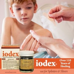 Iodex Ointment 1 oz Products Inc – Parafin Iodine Petrolatum Oleic Acid