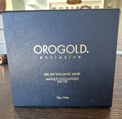 OROGOLD Exclusive 24K Volcanic Face Mask Warming Hypoallergenic 2.5 oz