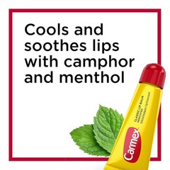 Carmex Original Flavor Moisturizing Lip Balm Tube Value Pack,0.35 Ounce (3 Count