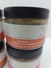 Bath & Body Works Energy Pumice Body Scrub Orange & Ginger (4) 11.5 oz