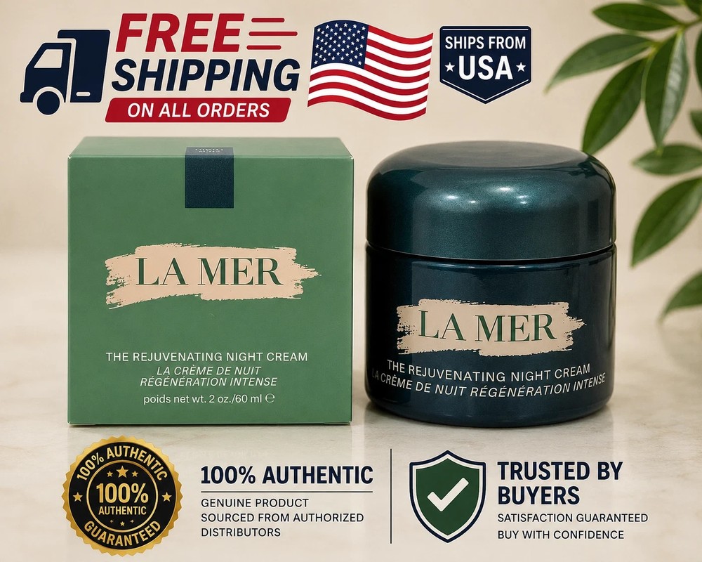 La Mer Rejuvenating Night Cream 60ml / 2 fl oz New in Box Authentic