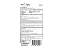 Softlips Lip Balm Protectant SPF 20, Vanilla (Pack of 12 Sticks)