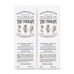 2-Pack THE FACE SHOP The Therapy Water-Drop Anti-Aging Facial Serum 45ml NEW