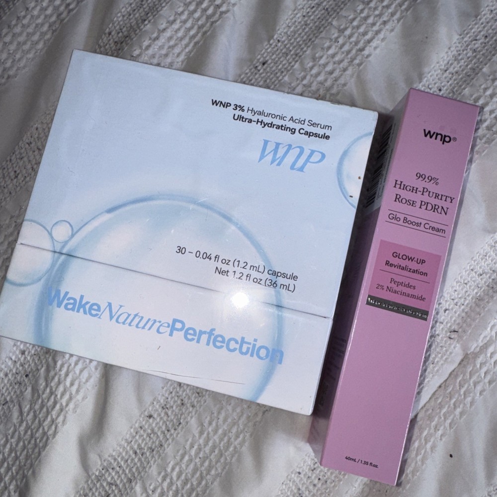 WNP 3% Hyaluronic Acid Serum 30 Capsules And 99.9% High-Purity Rose PDRN 40ml