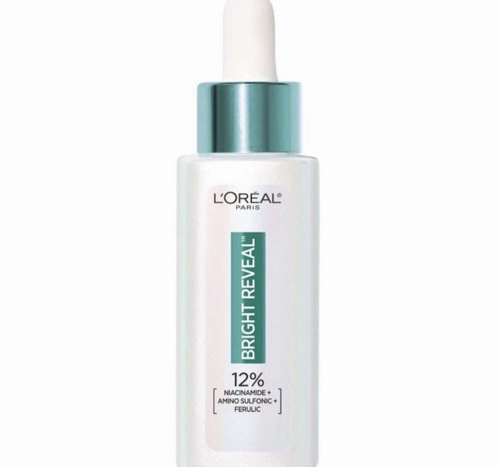 L&rsquo;Oréal Paris Bright Reveal 12% Niacinamide Serum Amino Sulfonic Ferulic Face
