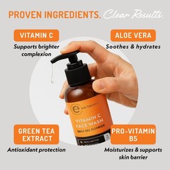 Eve Hansen Vitamin C Cleanser Face Wash | Anti Aging 4 Fl Oz (Pack of 1)