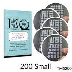 [200] TADS20 PLANT BASED Acne Dot Pimple Patches, Cystic Acne Patch [SMALL Size]