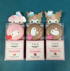 Lot of 13 New The Creme Shop X Hello Kitty Chocolate/Red Velvet Macaron Lip Balm