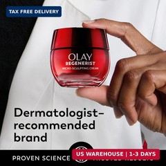 Olay Face Moisturizer, Regenerist Micro-Sculpting Cream for Women, Fragrance-Fre