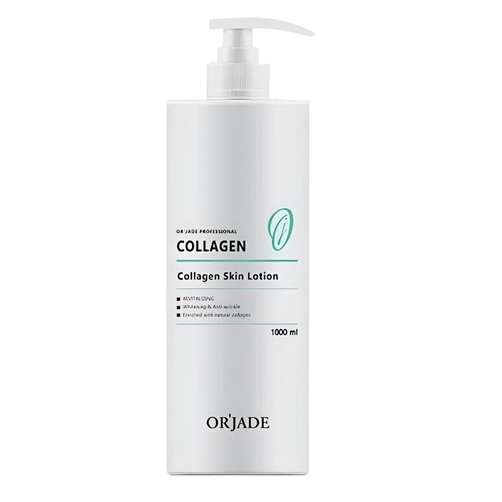 Orjade Collagen Skin Lotion 1000ml Jumbo Size Hydrating Firming Toner K-Beauty