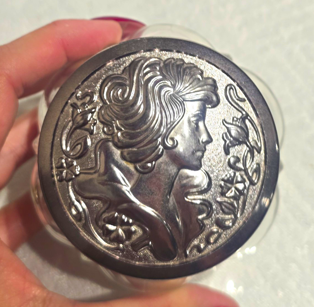 Vintage Avon Skin Softener Vanity Jar Moisturizing Cream Empty
