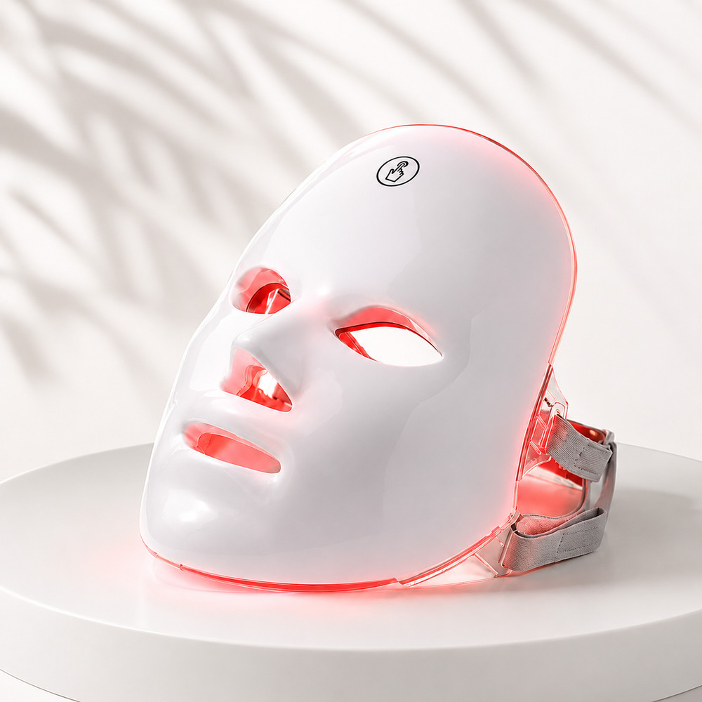 LED Face Mask 7 Color Light Therapy Photon Rejuvenation Anti Aging Skin Care