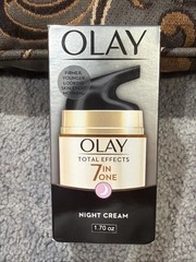 Olay Total Effects 7 In One Night Cream 1.7oz Tamper Resistant Pack Brand New