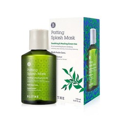 BLITHE Patting Splash Mask Green Tea Soothing Healing Face Mask 5.07oz