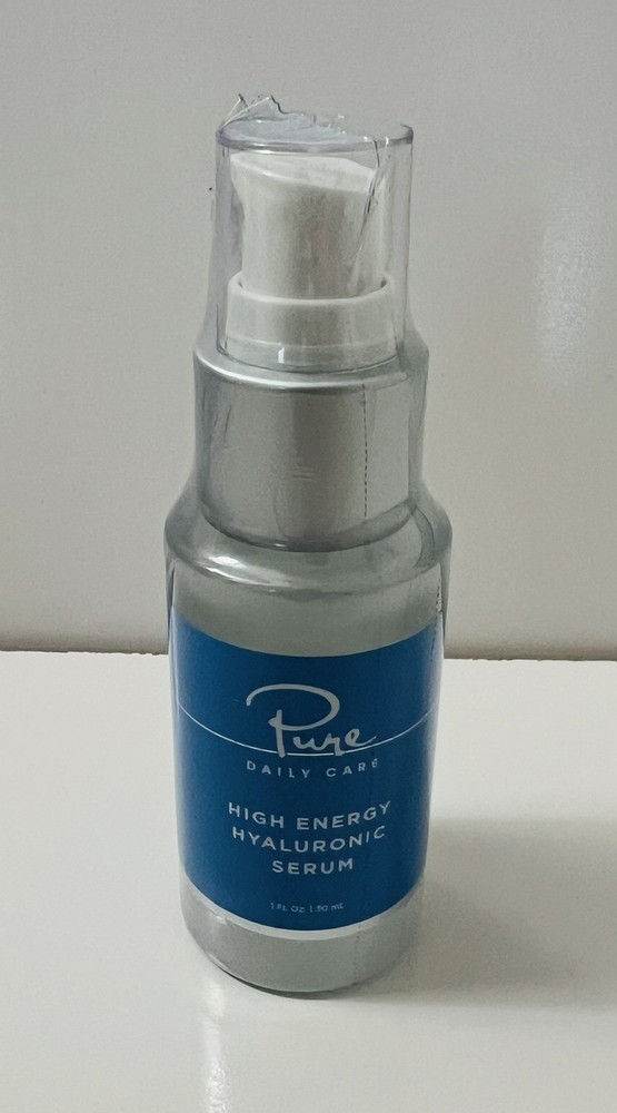 Pure Daily Care High Energy Hyaluronic Serum 30ml / 1 FL Oz SEALED U55B