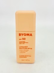 Byoma Ultralight Face Fluid SPF 50 Sunscreen Hyaluronic 1.69 oz BB5/27