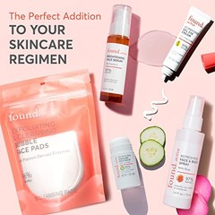 Found Active Brightening Face Serum with Vitamin C Lightweight Gel 1 Fl Oz