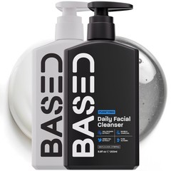 BASED Daily Skincare Duo | Purifying Face Wash + Restoring Moisturizer | Buil…