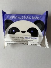 2 Pack CVS Charcoal & Black Sugar Detoxifying Facial Wipes 25 Moistened Cloths