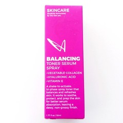 LA Splash Balancing Toner Serum Spray Facial Hyaluronic Acid 1.77 fl.oz SEALED