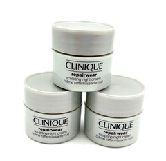 3 x Clinique Repairwear Sculpting Night Cream ~ 15 ml*3=45ml/1.5 oz total