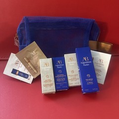Augustinus Bader Travel Set Serum Cream Elixir Bag Luxury Skincare Sample 8 Item
