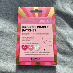 popmask Popspot Pre-PMS Acne Pimple Patches Salicylic Acid 45ct Exp 05/2028