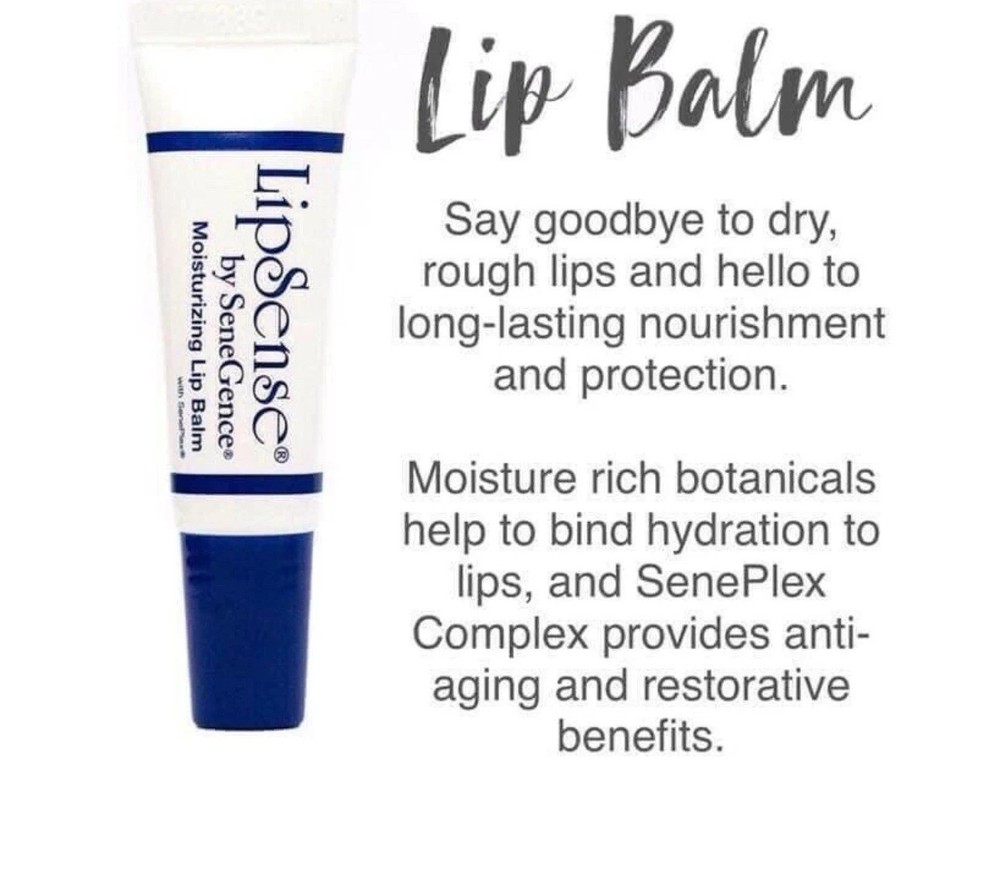 LipSense Moisturizing Lip Balm Clear Full Size Brand New and Sealed by Senegence