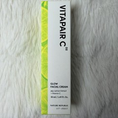 Nature Republic Vitapair C Glow Facial Cream Moisturizer 1.69 fl oz Exp 2027 New