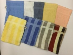 6 PIECE NEW TERRY 6 BATH MITT WASHLAPPEN WASHCLOTH EUROPEAN STYLE WASCHLAPPEN