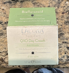 Lacura Face Care Q10 Day Treatment Cream Anti-Wrinkle SPF 4, 1.7 oz/50 mL