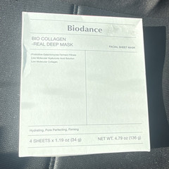 Biodance Bio Collagen Real Deep Sheet Mask Hydrating Firming 4 Sheets 4.79oz