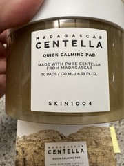 SKIN1004 Madagascar Centella Quick Calming Pad 70Pads 4.3oz/130mL EXP8/2027 FULL