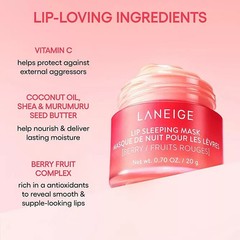 LANEIGE Lip Sleeping Mask BLUE LEMONADE- Intense Hydration w/ Vitamin C LTD ED
