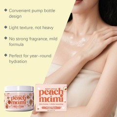 Quality Amatemas Peach Mami Firming Body Cream – Hydrating Saggy Skin Tightening