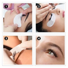 120 Pairs Hydrogel Under Eye Patches, Gel Eye Pads Lash Extensions, Lint Free…