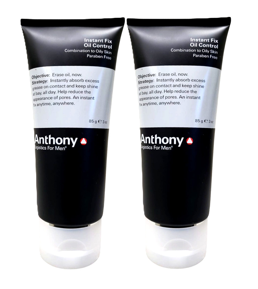 Men Instant Fix Oil Control – Combination to Oily Skin 3 Oz Set of 2
