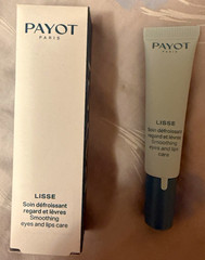 PAYOT Lisse Smoothing Eyes & Lips Care Cream Wrinkles Hyaluronic 0.5 fl oz