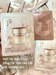The history of Whoo Ultimate Regenerating Overnight Mask 4ml (10~100pcs)