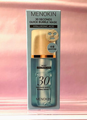 MENOKIN Quick Bubble Mask Hyaluronic Acid + Niacinamide No Rinse EXP 2029-05-11