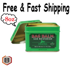 Vermont’s Original Bag Balm, Skin Moisturizer for Dry Skin, 8oz Tin