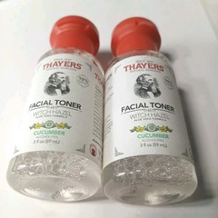 Thayers Facial Toner Witch Hazel Rose Petal 2 bottles 3 fl oz ea – Travel sealed