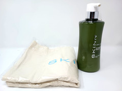 Skinn Cosmetics Divine Elixir Revitalizing Ayurvedic Body Blend 16.9 oz + Bag