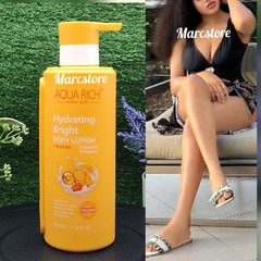 Aqua Rich Hydrating & Bright Body Lotion Turmeric Vitamin C Niacinamide 500ml