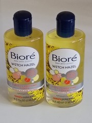 2 BIORE Witch Hazel PORE CLARIFYING Toner 8 fl oz Each 2% Salicylic Acid NEW