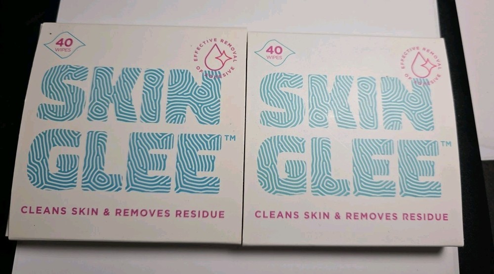 NEW 2 PACKS Not Just a Patch Skin Glee CGM Skin Cleanser, 40.0 ea