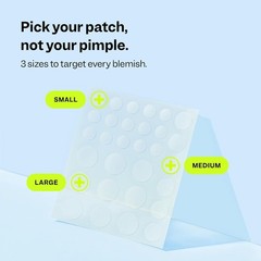 Peach Slices – Acne Spot Dots (30 ct) – Hydrocolloid Pimple Patches for Face – A